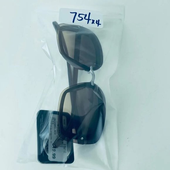 SG00754 Fashion Maxblock Sunglasses Women Square, 100% UVA-UVB Protect, Black - Picture 6 of 6